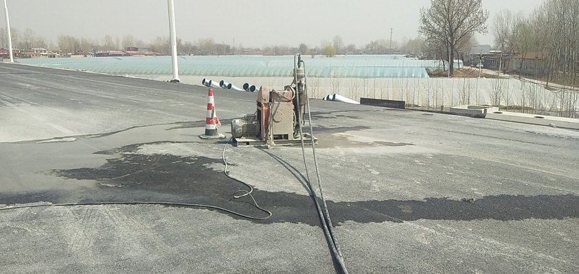 永善道路回填土下沉注浆
